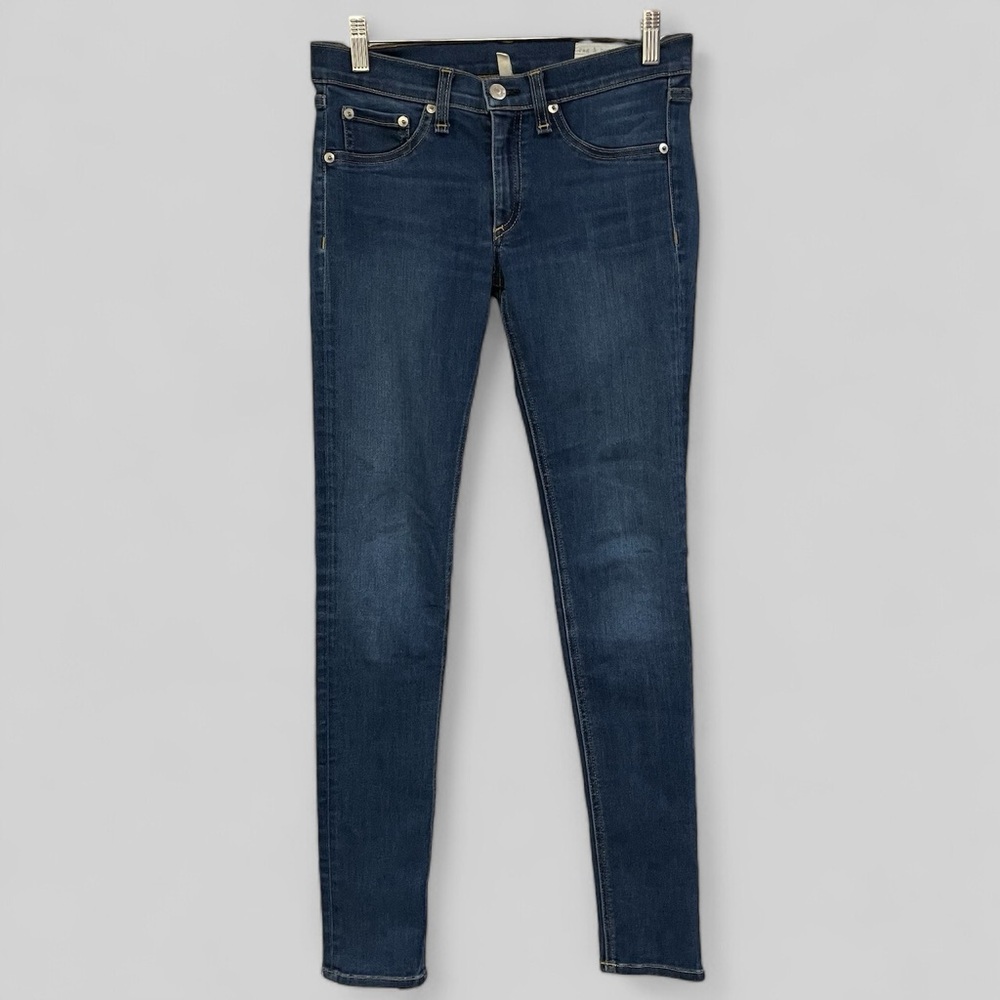 Rag & Bone Jeans Womens Size 27 Skinny Stretch Blue